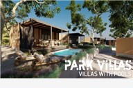 [Makarska rivijera - Podaca] Park Villas by Morenia****: Posebna proljetna ponuda u kamping vilama sa privatnim bazenom za do 6 osoba!