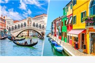 Uživajte u dvodnevnom izletu u Italiji sa Smart Travelom na ruti Torcello-Murano-Burano-Venecija-Designer Outlet Noventa di Piave uz 1 noćenje s doručkom i autobusni prijevoz!