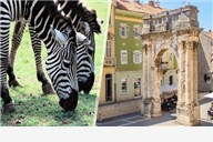 Smart Travel vodi Vas na jednodnevni izlet na jug Istre s uključenim autobusnim prijevozom - čaroban dan u Puli, veličanstvena Arena i očaravajuće ljepote Nacionalnog parka Brijuni...