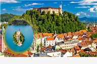 BLED I LJUBLJANA - prošetajte uz jezero, uživajte u bledskim kremšnitama i razgledajte slovensku prijestolnicu uz jednodnevni izlet s prijevozom - Mogućnost vožnje pletnom do crkve sv. Marije, smještene na otočiću usred jezera, polazak 11.5.