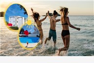 Kraj ljeta na Pagu, Novalja Pool Apartments 3* - 5 ili 7 noćenja za 2 ili 4 osobe u blizini svjetski poznate plaže Zrće + korištenje vanjskog bazena - + gratis smještaj za 1 dijete do 5,99 godina, korištenje 24.8. - 31.8.