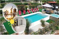 Kristal Paris Pool Apartments 4*, PAG - proljeće i posezona uz 3, 5 ili 7 noćenja za 2 ili 4 osobe uz korištenje vanjskog bazena + blizina svjetski poznate plaže Zrće - + gratis smještaj za 1 dijete do 5,99 godina, korištenje 29.4. - 29.5. i 31.8. - 20.9.
