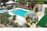 Kristal Paris Pool Apartments 4*, kraj ljeta u Novalji - 5 ili 7 noćenja za 2 ili 4 osobe uz korištenje vanjskog bazena + blizina svjetski poznate plaže Zrće - + gratis smještaj za 1 dijete do 5,99 godina, korištenje 24.8. - 31.8.